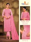 Tunic House Magic Star Vol 8 Viscose Rayon Lakhnowi Kurti With Bottom Dupatta

